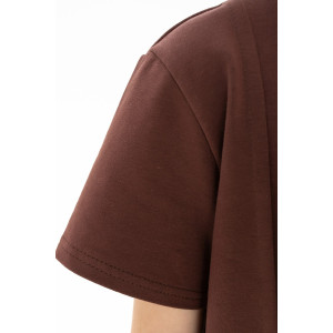 Костюм двойка детский "Стрела" петельчатый футер (р-ры: 104-146) коричневый