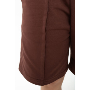 Костюм двойка детский "Стрела" петельчатый футер (р-ры: 104-146) коричневый