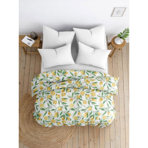 Пододеяльник классический поплин "Лимоны" осн.