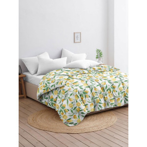 Пододеяльник классический поплин "Лимоны" осн.