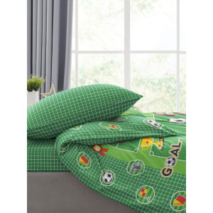 Детское постельное белье бязь "Чебурашка Футбол"