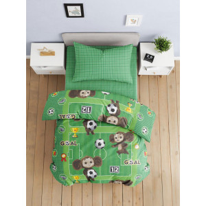 Детское постельное белье бязь "Чебурашка Футбол"