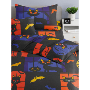 Детское постельное белье бязь "Черный кот"