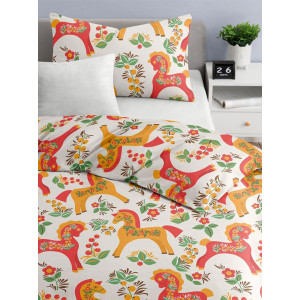 Детское постельное белье бязь "Аттракцион"