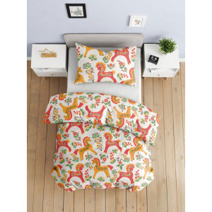 Детское постельное белье бязь "Аттракцион"