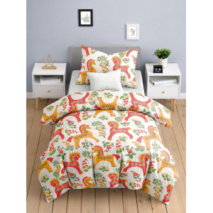 Детское постельное белье бязь "Аттракцион"