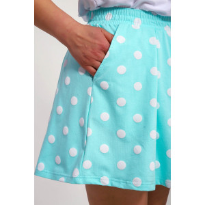 Пижама женская №88145 кулирка с лайкрой (р-ры: 44-54) ментол