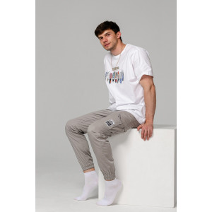 Носки мужские "Универсал" - упаковка 2 пары белый