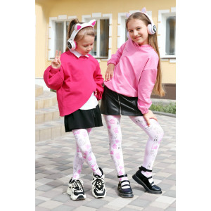 Колготки детские SP1116D микрофибра (р-ры: 98-140) белый