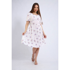 Платье женское №31958 суперсофт (последний размер) сирень 50,54