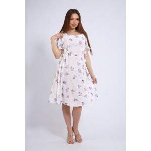 Платье женское №31958 суперсофт (последний размер) сирень 50,54