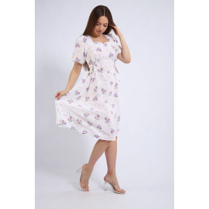 Платье женское №31958 суперсофт (последний размер) сирень 50,54