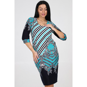 Платье женское №31839 академик (последний размер) зеленый 58