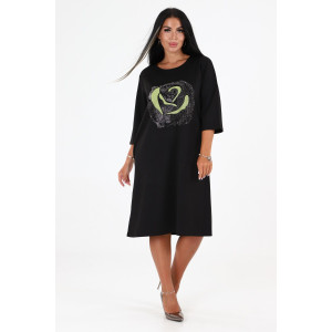 Платье женское №31760 атаман (последний размер) зеленый 54,56