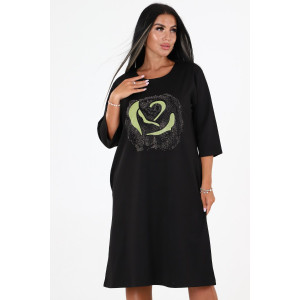 Платье женское №31760 атаман (последний размер) зеленый 54,56