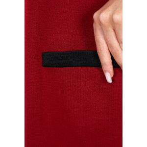 Платье женское №31789 академик (последний размер) бордо 52,58