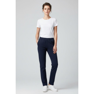 Брюки женские №569 футер 2-х нитка (р-ры: 42-44) синий