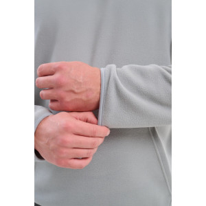 Толстовка мужская №75012 флис (р-ры: 48-66) серый Толстовка мужская №75012 флис (р-ры: 48-66) серый