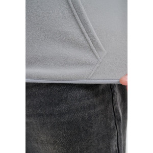 Толстовка мужская №75012 флис (р-ры: 48-66) серый Толстовка мужская №75012 флис (р-ры: 48-66) серый