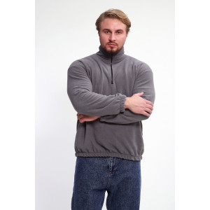 Толстовка мужская №37003 флис (р-ры: 46-52) серый Толстовка мужская №37003 флис (р-ры: 46-52) серый