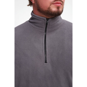 Толстовка мужская №37003 флис (р-ры: 46-52) серый Толстовка мужская №37003 флис (р-ры: 46-52) серый