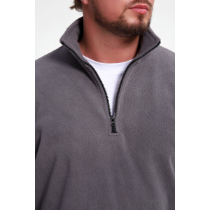 Толстовка мужская №37003 флис (р-ры: 46-52) серый Толстовка мужская №37003 флис (р-ры: 46-52) серый