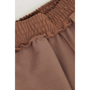 Брюки женские №21578 футер с лайкрой 2-х нитка (р-ры: 42-60) капучино