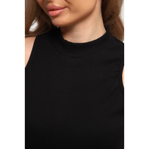 Топ женский №88134 кашкорсе (р-ры: 40-50) черный Топ женский №88134 кашкорсе (р-ры: 40-50) черный