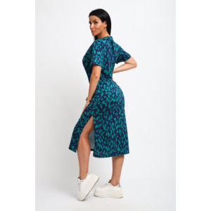 Туника женская №261 кулирка (р-ры: 44-58) темно-зеленый Туника женская №261 кулирка (р-ры: 44-58) темно-зеленый