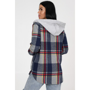 Толстовка женская №52274 кашемир (р-ры: 44-58) синий