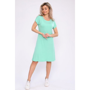 Платье женское №20667 вискоза (р-ры: 46-56) зеленый Платье женское №20667 вискоза (р-ры: 46-56) зеленый