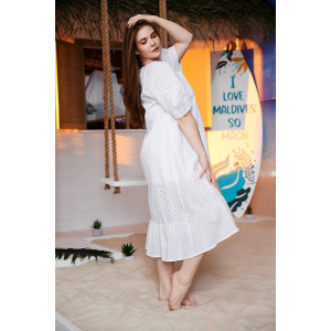 Платье женское №9183 шитье (последний размер) белый 58 Платье женское №9183 шитье (последний размер) белый 58