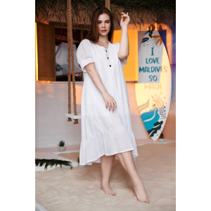 Платье женское №9183 шитье (последний размер) белый 58 Платье женское №9183 шитье (последний размер) белый 58