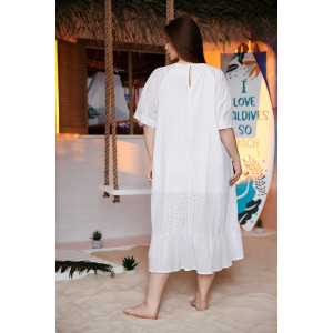 Платье женское №9183 шитье (последний размер) белый 58 Платье женское №9183 шитье (последний размер) белый 58