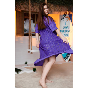 Платье женское №9183 шитье (последний размер) фиолетовый 52,54,58 Платье женское №9183 шитье (последний размер) фиолетовый 52,54,58