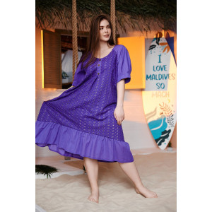 Платье женское №9183 шитье (последний размер) фиолетовый 52,54,58 Платье женское №9183 шитье (последний размер) фиолетовый 52,54,58