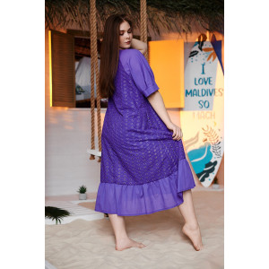 Платье женское №9183 шитье (последний размер) фиолетовый 52,54,58 Платье женское №9183 шитье (последний размер) фиолетовый 52,54,58