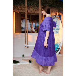 Платье женское №9183 шитье (последний размер) фиолетовый 52,54,58 Платье женское №9183 шитье (последний размер) фиолетовый 52,54,58