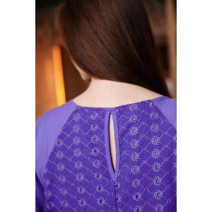 Платье женское №9183 шитье (последний размер) фиолетовый 52,54,58 Платье женское №9183 шитье (последний размер) фиолетовый 52,54,58