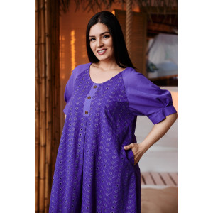 Платье женское №9183 шитье (последний размер) фиолетовый 52,54,58 Платье женское №9183 шитье (последний размер) фиолетовый 52,54,58