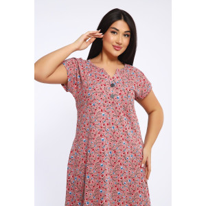 Платье женское №83509 кулирка (последний размер) пудра 56 Платье женское №83509 кулирка (последний размер) пудра 56