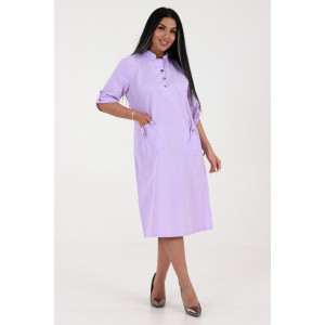 Платье женское №31740 пике (последний размер) сирень 50,52,56 Платье женское №31740 пике (последний размер) сирень 50,52,56