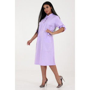 Платье женское №31740 пике (последний размер) сирень 50,52,56 Платье женское №31740 пике (последний размер) сирень 50,52,56