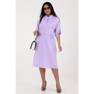 Платье женское №31740 пике (последний размер) сирень 50,52,56 Платье женское №31740 пике (последний размер) сирень 50,52,56