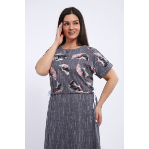 Платье женское №24250 кулирка (последний размер) серый 62 Платье женское №24250 кулирка (последний размер) серый 62