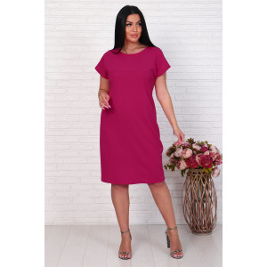 Платье женское №24647 креп (последний размер) фуксия 54 Платье женское №24647 креп (последний размер) фуксия 54