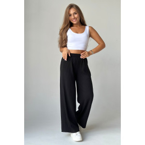 Брюки женские №26011К лапша (последний размер) черный 50,56 Брюки женские №26011К лапша (последний размер) черный 50,56