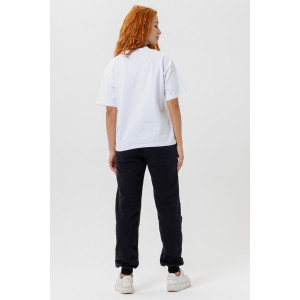 Брюки женские "Январь" футер 2-х нитка с начесом (последний размер) черный 46,48,58