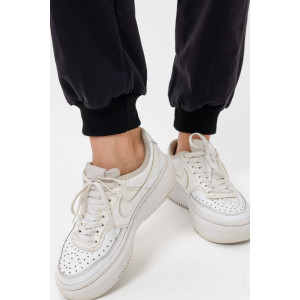 Брюки женские "Январь" футер 2-х нитка с начесом (последний размер) черный 46,48,58