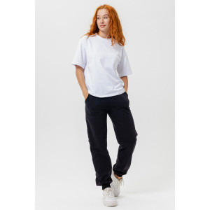 Брюки женские "Январь" футер 2-х нитка с начесом (последний размер) черный 46,48,58